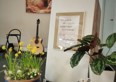 Deko in der Calvary Chapel Sinsheim